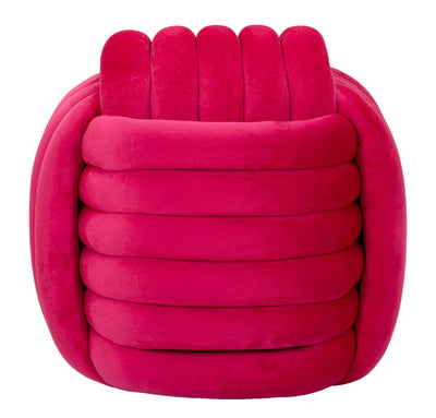 Tabouret rembourré fuchsia – Siège d'appoint rembourré Sofy