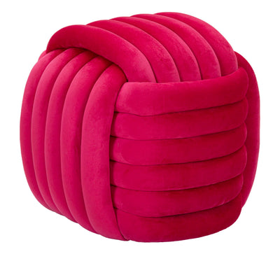Tabouret rembourré fuchsia – Siège d'appoint rembourré Sofy