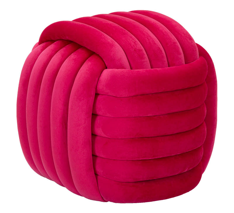 Tabouret rembourré fuchsia – Siège d&