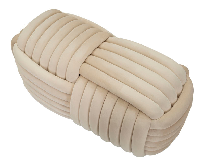 Banc rembourré crème – Siège rembourré Sofy