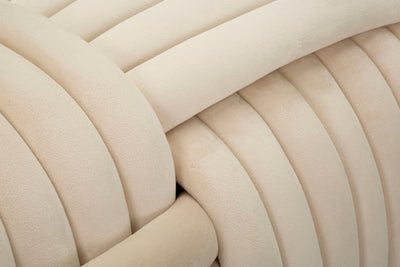 Banc rembourré crème – Siège rembourré Sofy