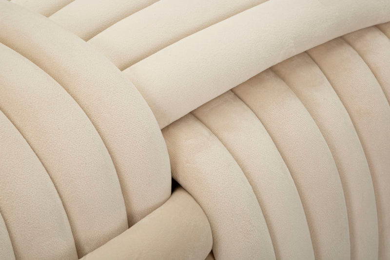 Banc rembourré crème – Siège rembourré Sofy