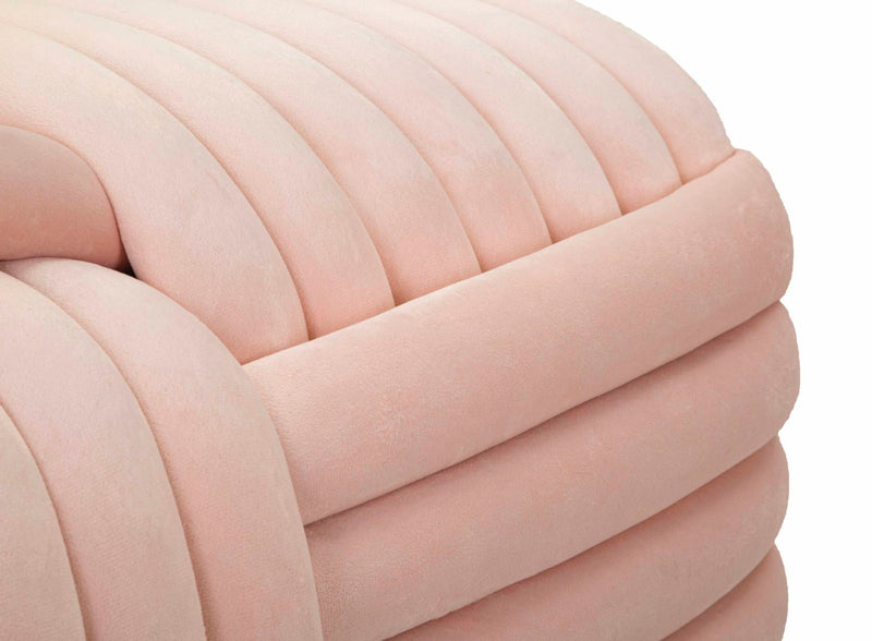 Banc rembourré rose – Siège rembourré Sofy