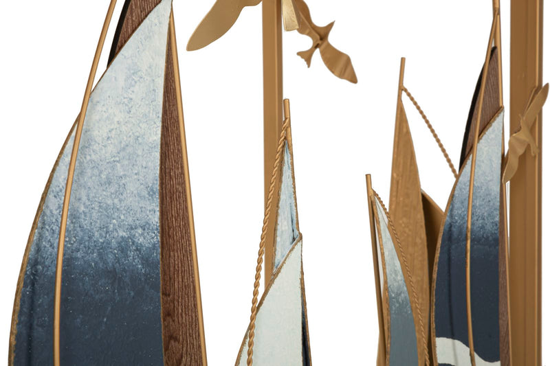 Console en bois avec façade décorée d&