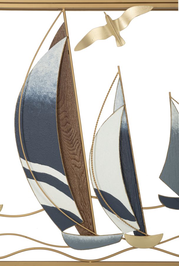 Console en bois avec façade décorée d&