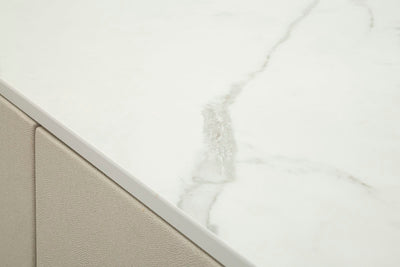 Coiffeuse en bois avec miroir – Table de maquillage Beauty