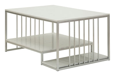 Table basse rectangulaire avec base en métal – Collection Kayseri