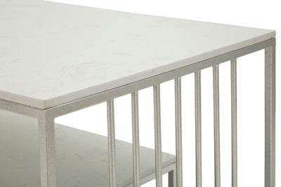 Table basse rectangulaire avec base en métal – Collection Kayseri