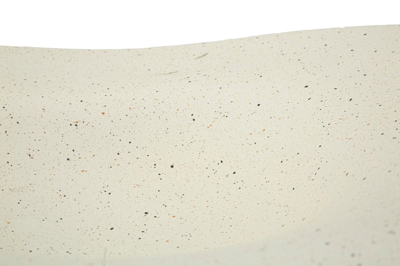 Plateau décoratif en résine blanche – Accent contemporain élégant