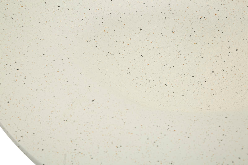 Plateau décoratif en résine blanche – Accent contemporain élégant