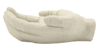 Bol décoratif blanc en résine – Collection Stons