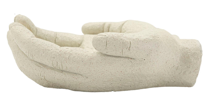 Bol décoratif blanc en résine – Collection Stons