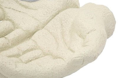 Bol décoratif blanc en résine – Collection Stons