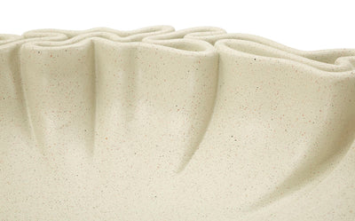 Bol décoratif en résine blanche – Collection Stons Modern