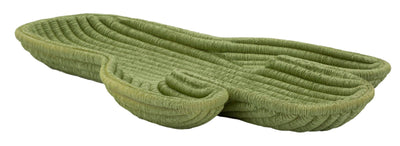 Plateau décoratif en résine verte – Cactus Modern Design