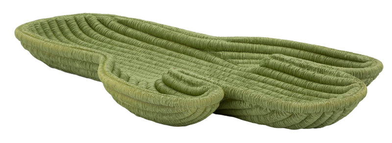 Plateau décoratif en résine verte – Cactus Modern Design