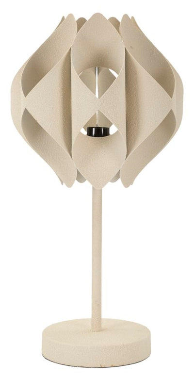 Lampe de table décorative beige avec structure unique – Space Modern Design