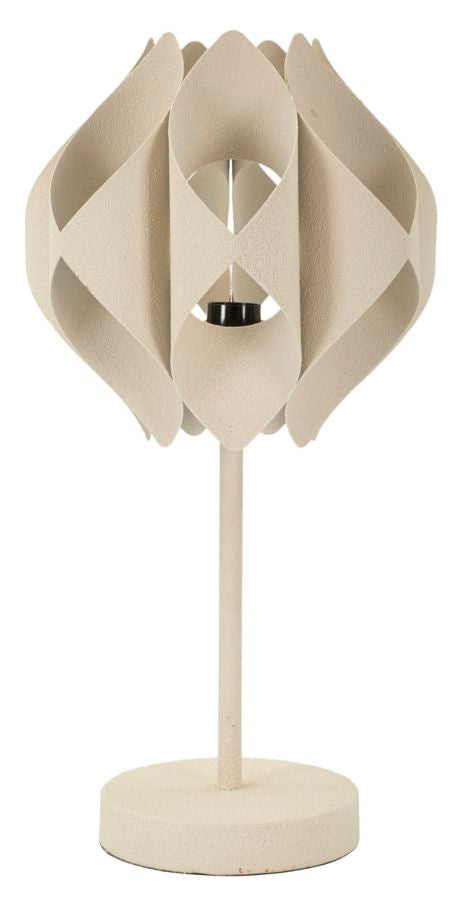 Lampe de table décorative beige avec structure unique – Space Modern Design