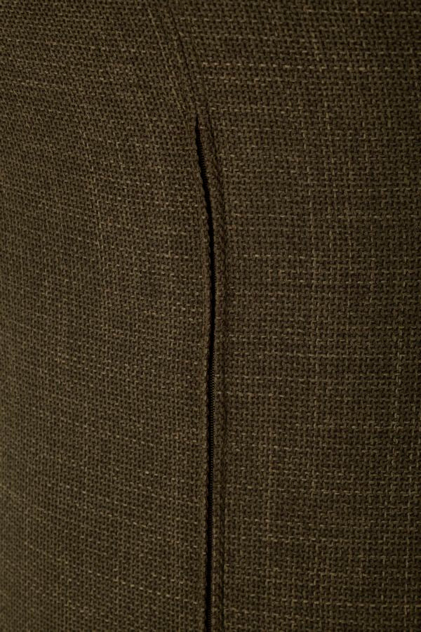 Fauteuil pivotant en velours vert – Fauteuil d&