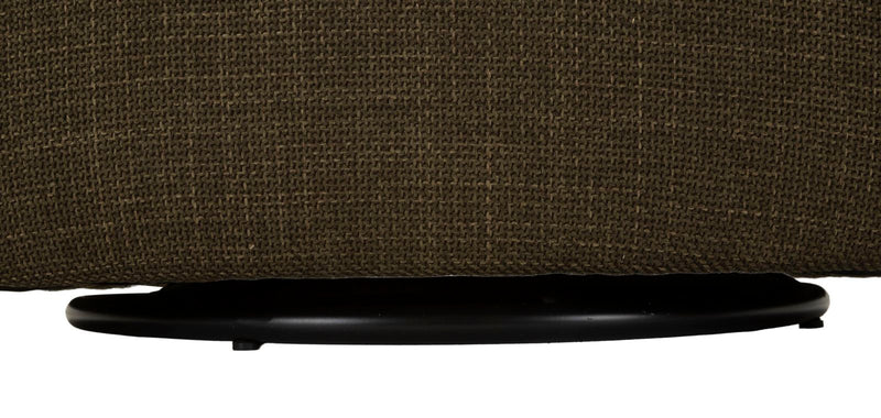 Fauteuil pivotant en velours vert – Fauteuil d&