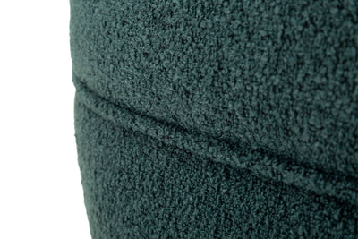 Fauteuil pivotant rembourré bleu – Fauteuil d'appoint Torino Otanio