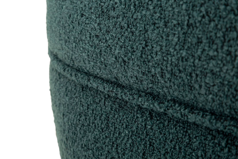 Fauteuil pivotant rembourré bleu – Fauteuil d&