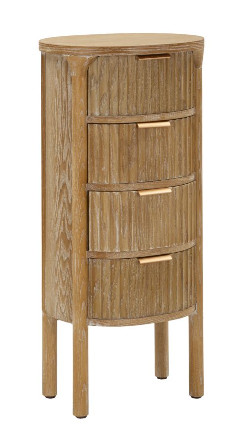 Commode haute en bois – Meuble de rangement Gothenburg