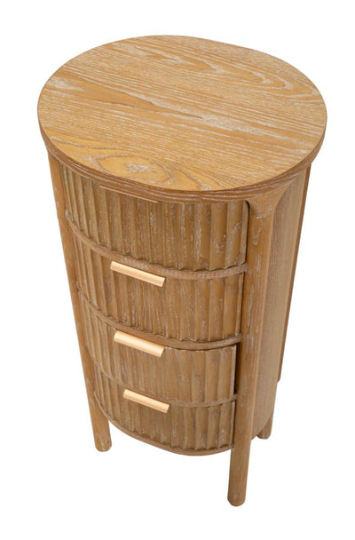 Commode haute en bois – Meuble de rangement Gothenburg