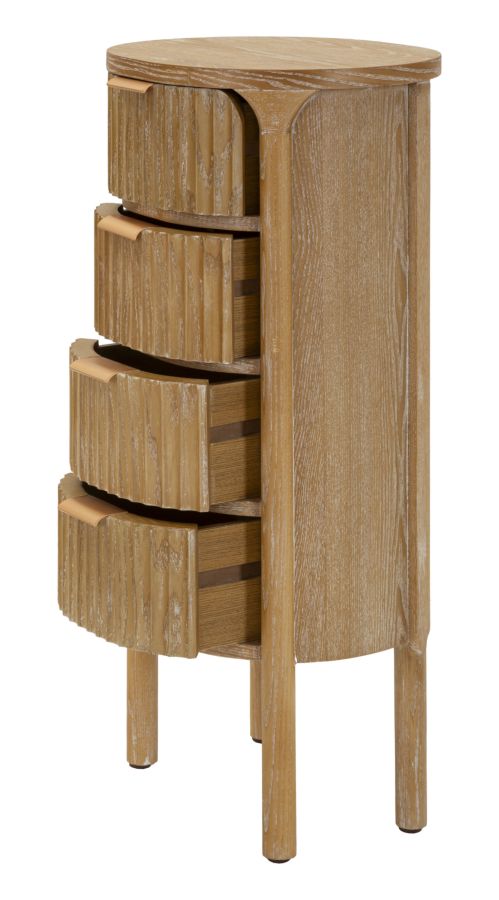 Commode haute en bois – Meuble de rangement Gothenburg