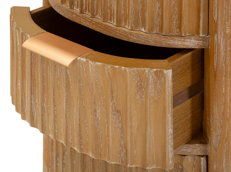 Commode haute en bois – Meuble de rangement Gothenburg