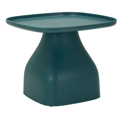 Table basse ronde bleue avec piètement sculptural – Gea Contemporary Style