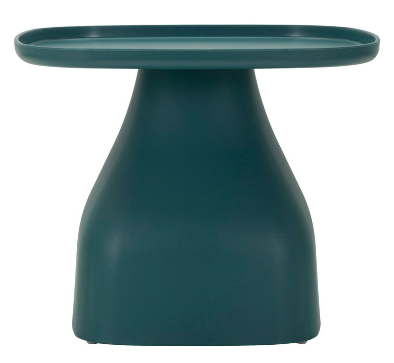 Table basse ronde bleue avec piètement sculptural – Gea Contemporary Style