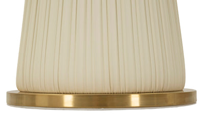 Table basse ronde dorée avec plateau en marbre artificiel – Style contemporain Nova