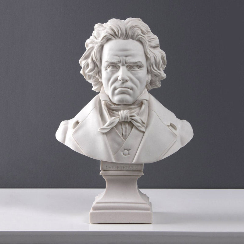 Buste de Beethoven - sculpture en marbre