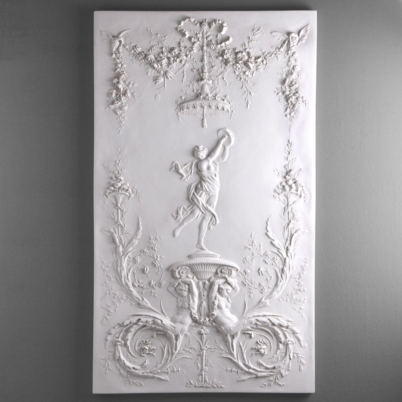 Bas-relief Barbedienne - sculpture en marbre