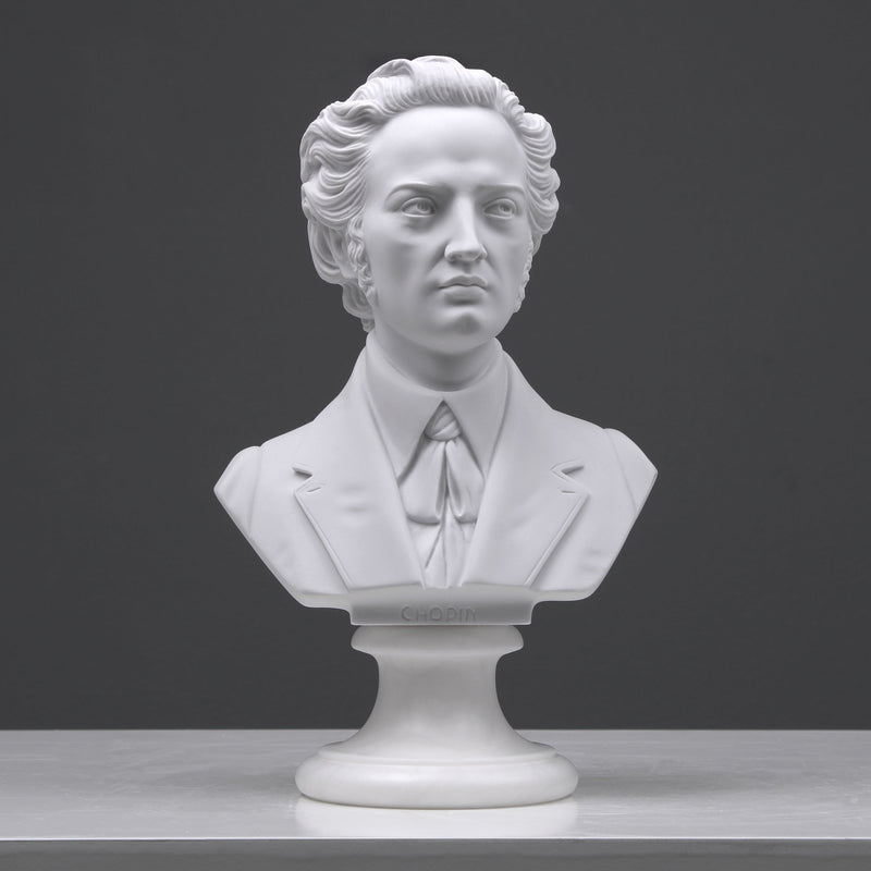 Chopin Buste Sculpture (Petit)