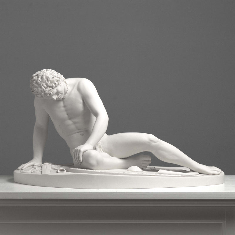 Statue du Galate mourant – Sculpture du gladiateur blessé