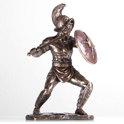 Statue Gladiateur (Bronze coulé à froid)