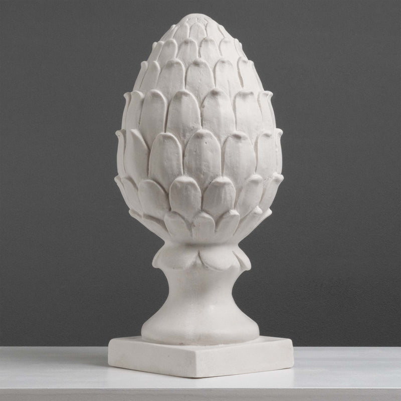 Paire de 2 Grandes Sculptures d’Artichaut de Jardin (Ornements Décoratifs)