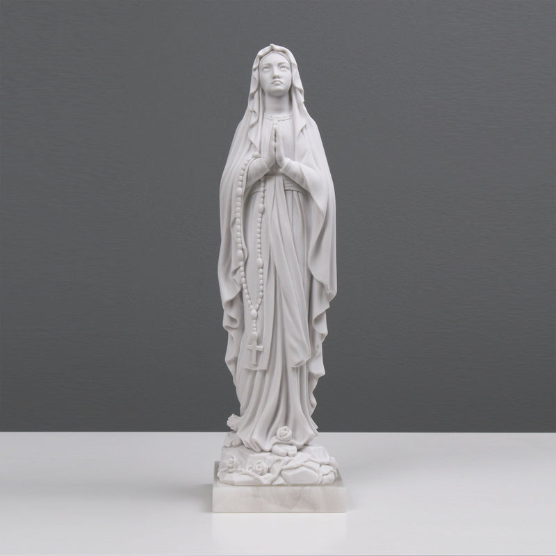 Statue Vierge Marie - sculpture en marbre