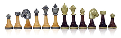 Jeu d'échecs classique en métal par Italfama