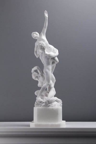 Statue Enlèvement des Sabines (Jean Bologne) - sculpture en marbre