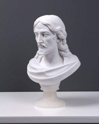 Buste de Jésus-Christ - sculpture en marbre