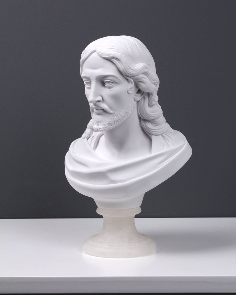 Buste de Jésus-Christ - sculpture en marbre