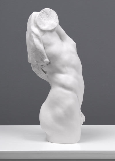 Statue d'Adonis - Étude d'un torse masculin (petite taille) - sculpture en marbre