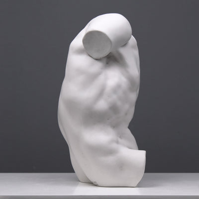 Torse d'Apollon (petite taille) - sculpture en marbre