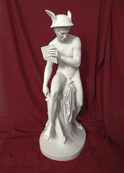 Statue de Mercure - sculpture en marbre