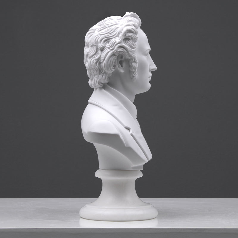 Chopin Buste Sculpture (Petit)