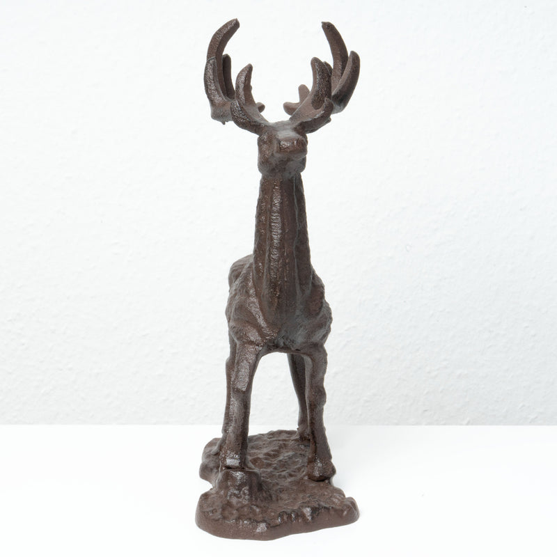 Statue de Cerf en Fonte – Symbole de Force et d’Élégance