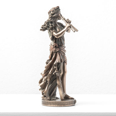 Euterpe – Muse de la Musique (Sculpture en bronze à froid)